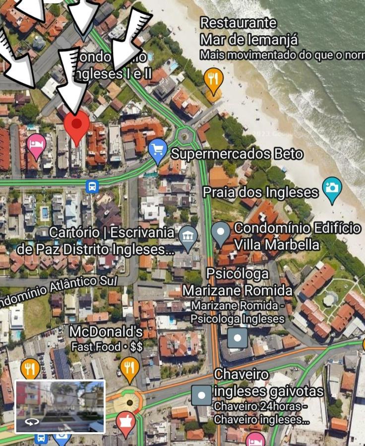 Ferienwohnung Apartamento 50Mts Praia Dos Ingleses Florianópolis Exterior foto